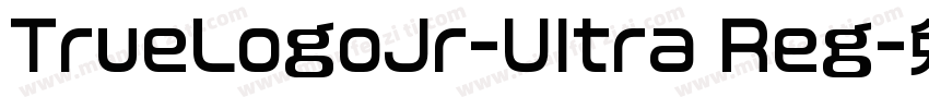 TrueLogoJr-Ultra Reg字体转换